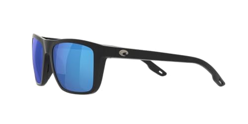 Costa Man Sunglasses Tiger Shark Frame, Gray Silver Mirror Lenses, 55MM3