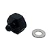 -6AN Nitrous Bottle Nut CGA 660 for NOS Nitrous Bottle with Teflon Washer