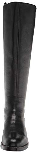 Franco Sarto Womens Meyer Knee High Flat Boots Black Leather 6 W
