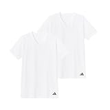 綿100% 天竺編み 2枚組VネックTシャツ APB7152 メンズ