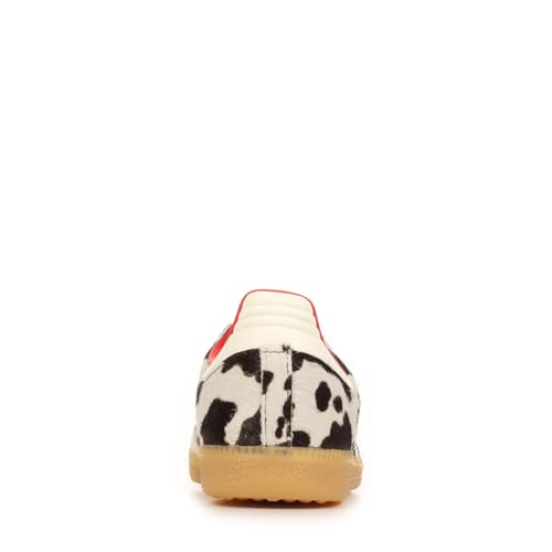 Image of adidas Samba Og W Women's 3-Stripes Cow Print Retro Cont Trainers (White Black, US 9)
