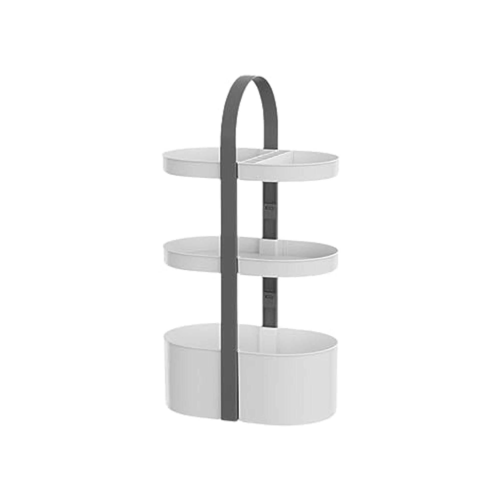 3-Layer Cosmetics Storage Rack for Bathroom Counter