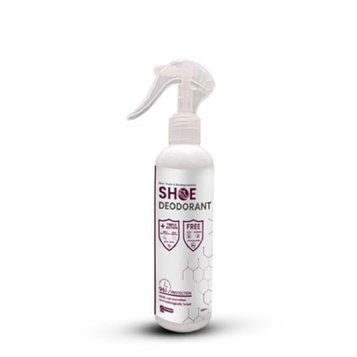 NANOSHOT Shoe Deodorant Spray | Anti-Fungal, Anti-Bacterial & Anti-Virus Odor Remover | Long-Lasting Germ Protection up to 4 Days | Shoe Sanitizer for Hard & Soft Surfaces | Pack of (1)