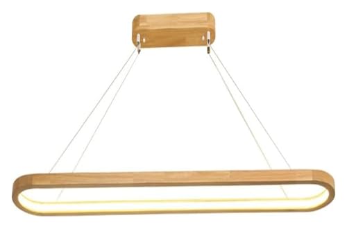 Suspension LED ovale au fini brut pour illuminer votre salon