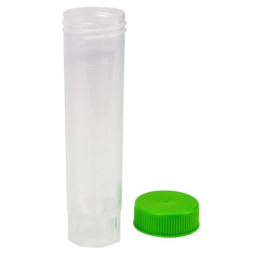 Tube centrifugeuse 50ml autoportant polypropylène Caplugs Evergreen naturel 240-3550-G80