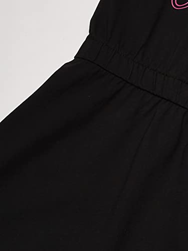 Calvin Klein Girls' Short Sleeve Cotton Logo Dress, Elastic Cinched Waist & Tagless Interior4