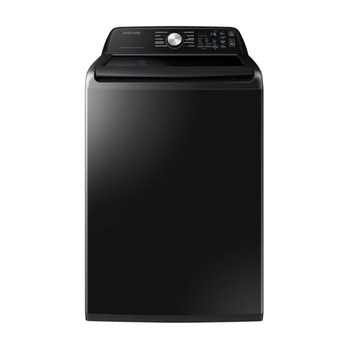 Consejos para Comprar Lavadora 16kg los mejores 5. 48 Lavadora Digital Inverter Samsung, Capacidad 22 Kilos, Carga Superior, Color Negro, Modelo WA22C3544GV