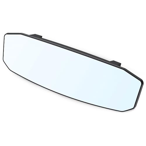 Specchietto retrovisore interno per auto, grandangolare, clip per specchietto auto, specchietto retrovisore, antiriflesso, specchio piatto, specchio panoramico per eliminare l'angolo cieco, efficace