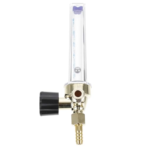 ULTECHNOVO Argon and Flow Indicator Regulator for Gas Tanks Reliable Performance Smooth Surface Convenient Design for Welding and Industrial Use