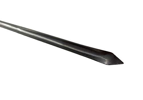 10 Mini Espetinhos Para Coração Inox - 30 Cm De Lâmina