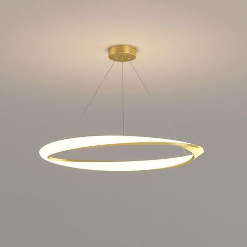 Plafonnier LED moderne rond pour illuminer vos dîners et vos soirées en salon