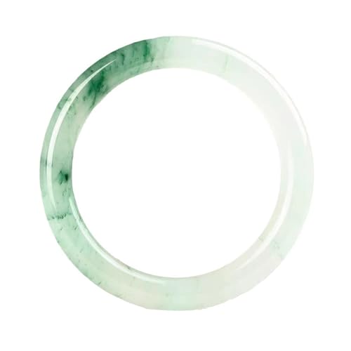 Bracelet vert Tianshan Cui en jade jonc rond pour sublimer vos tenues de soirée