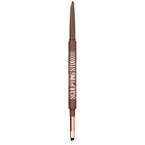 MAYBELLINE Sculpting Stix 2-in-1 Eyeliner, Dual Ended Brown Eye Liner With Up to 24HR Wear, Smudge...