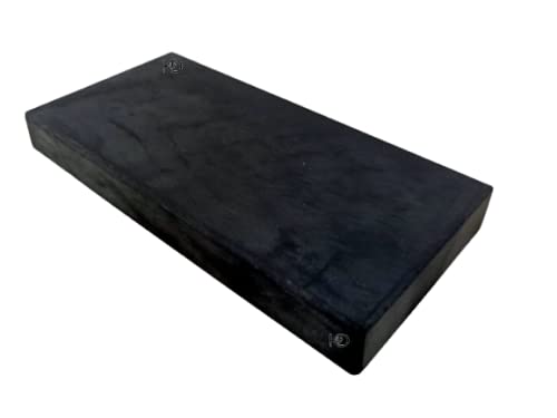 Grande Pierre de touche naturelle XL 100 x 50 mm pour tester l'or, test testeur