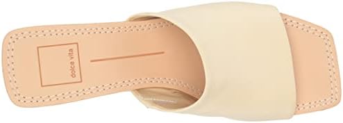 Dolce Vita womens Jolice Heeled Sandal, Bone Leather, 6.5 US | Image 4
