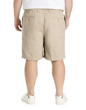 Harbor Bay by DXL Men's Big and Tall Elastic-Waist Cotton Shorts2