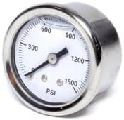 Part Synergy Replacement for Liquid Filled Mini Brake Bias Replacement Gauge 0-1500 psi White Face for Balance Control