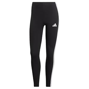adidas Damen Strumpfhose Essentials 3-Stripes Cotton Leggings
