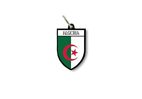 Porte cles clefs cle Drapeau Collection Ville Blason Algerie algerien