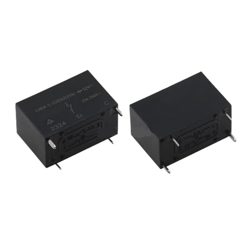 Relé CHEN-S-112DA2 de 4 pines 12V 25A compatible con conmutador G4A-1A-PE-12VDC