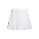 Short intérieur intégré. adidas Kids\' Jupe-Short Frill Filles, White, 11-12A