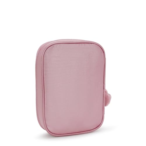 Kipling Capa feminina estampada com 100 canetas, acessórios organizados, materiais de arte, maquiage