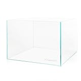 Ultra Clear Glass Fish Tank 24 Gallon, 8mm Thickened Rimless...