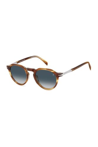 Lunettes de soleil homme David Beckham DB 1171/S bleu et marron en 50mm