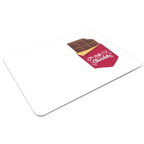 Sets de table illustration Milk Chocolate de qualité supérieure en caoutchouc lot de 4