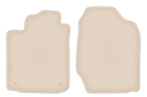 Tapis de voiture Toyota Corolla Verso 2001-2004 tapis auto avant velours beige