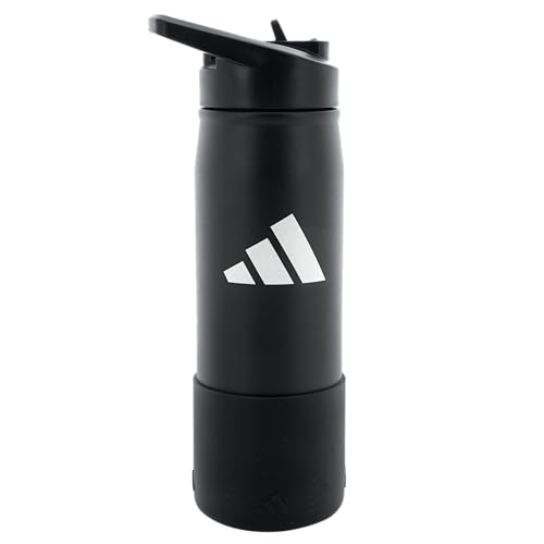 Image of adidas Straw Lid Metal Water Bottle 600 mL