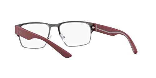 Image of Armani Exchange mens Ax1059 Rectangular Prescription Eyewear Frames