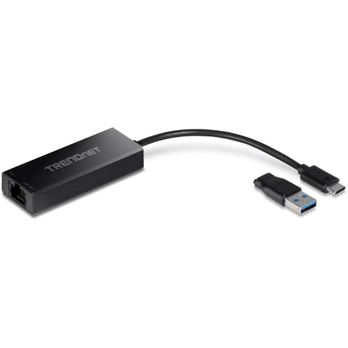 TRENDnet 2.5G USB-C to RJ-45 Ethernet Adapter, Black, TUC-ET2G (Renewed) by TRENDnet - Used condition - Image 2