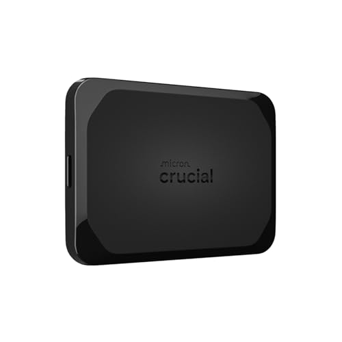 Crucial X10 Pro 4TB Portable External SSD, Up to 2100MB/s Read and 2000MB/s Write, External Solid State Drive, USB-C 3.2, PC and Mac, Dust and Water Resistance - CT4000X10PROSSD902