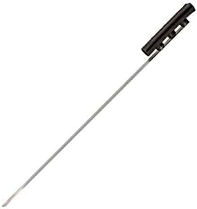 Unexcelled Fishing 48" Beach & Surf Fishing Rod Holder, Black Aluminum & HDPE, Surface Mount
