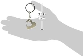 Generic 1 Pair Onlyou Key to My Heart Cute Couple Love Keychain Ring (4211)