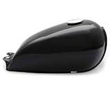 The Pacifica Bobber - Black - Motorcycle Gas / Fuel Tank 2.4 Gallon 9L