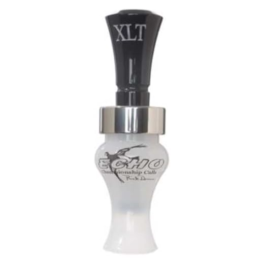 Echo XLT Timber Acrylic Duck Call Pearl Black