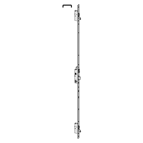 4P11035 Cisa Multitop Matic Exit Serrure motorisée à enfiler pour
