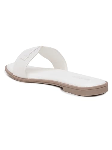 Image of Women's Oasis Flat Sandal Lightweight & Flexible Comfortable Design Anti-Skid Sole Versatile Style For Girls /Ladies
