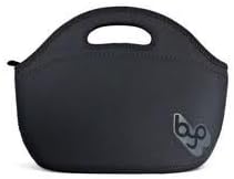 Built NY BYO Rambler Lunch Bag - Black, Pink Inside - Include Free Pocket Highlighter Pen and Mini Push Pencil