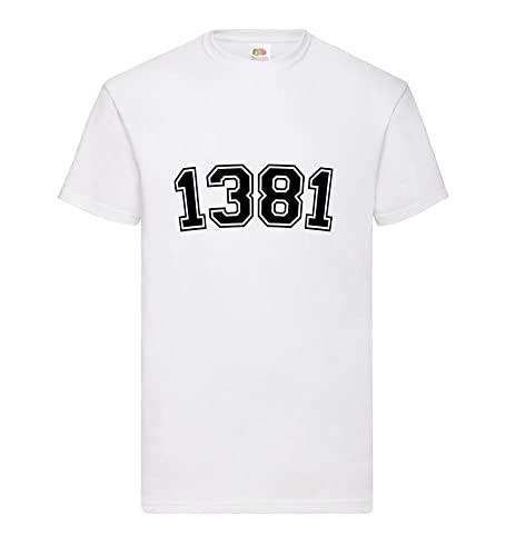 T-shirt pour homme blanc XXXL basique en coton pour un look de tous les jours