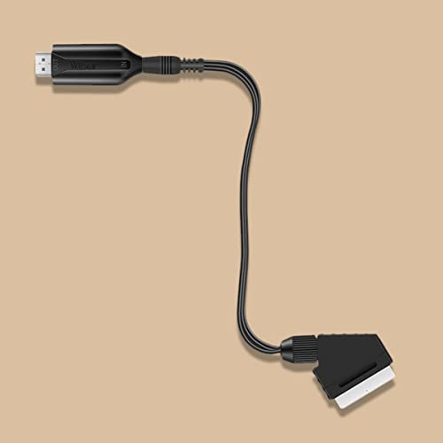 Adaptador de video y audio Scart con USB para solucionar fallos de imagen en VCR 3