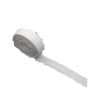 EUXHTYWP 20 mm elastisches Näh-Taillenband, Weiß