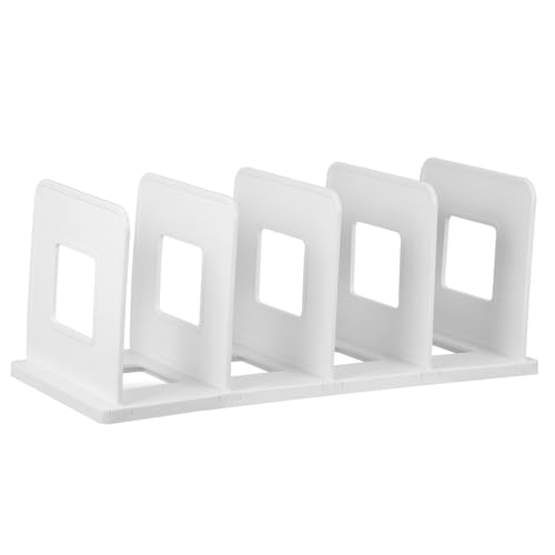 OSALADI Vertical File Folder Organizer Desktop Document Holder Capacity for Office and Home Storage Aesthetic Design for Desk Organization and Easy Access to Files