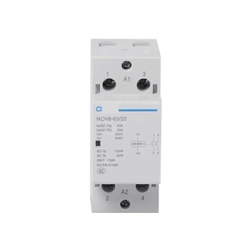 Contacteur AC 230V 25A pour piloter votre chauffe eau en heures creuses