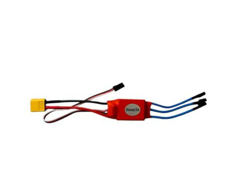 Image of 30A Brushless ESC with XT60 Connector | SimonK Firmware Electronic Speed Controller | 2-4S LiPo | 5V 2A BEC | 3.5mm Bullet Connectors | For RC Drone, Quadcopter, RC Plane