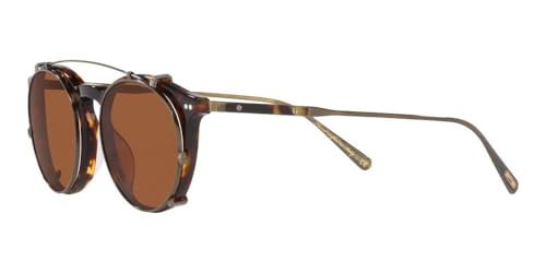 Oliver Peoples EDUARDO OV 5483M Antique Gold/Brown 48/19/145 unisex Sunglasses - Image 3