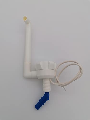 CR-MOESANCO® Set Wasserhahn + Pumpe + 2 Klemmen Edelstahl für Wohnwagen 12 V Camping Auto Camping Auto Waschbecken (MASS 10L)