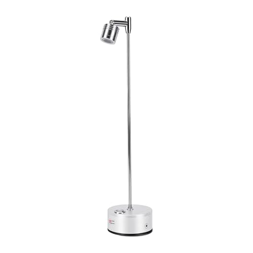 Foco de exhibición de joyería con luz LED regulable táctil de aleación de aluminio
